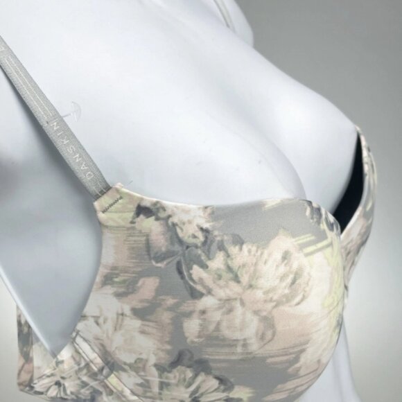New, Danskin Intimates Soft Lift Push Up Bra, Pastel Floral - Picture 16 of 16